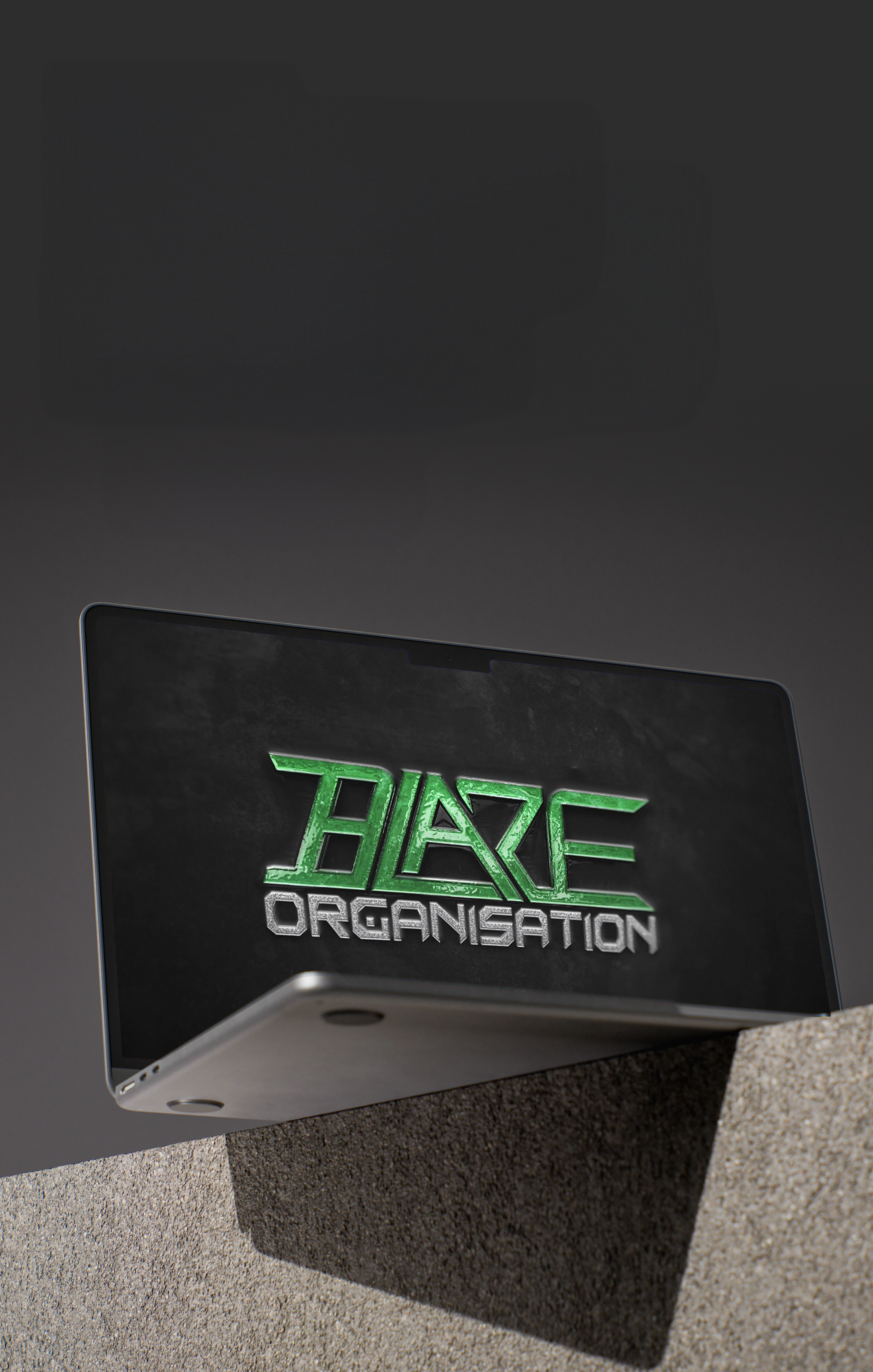 E-commerce branding project with modern visual identity